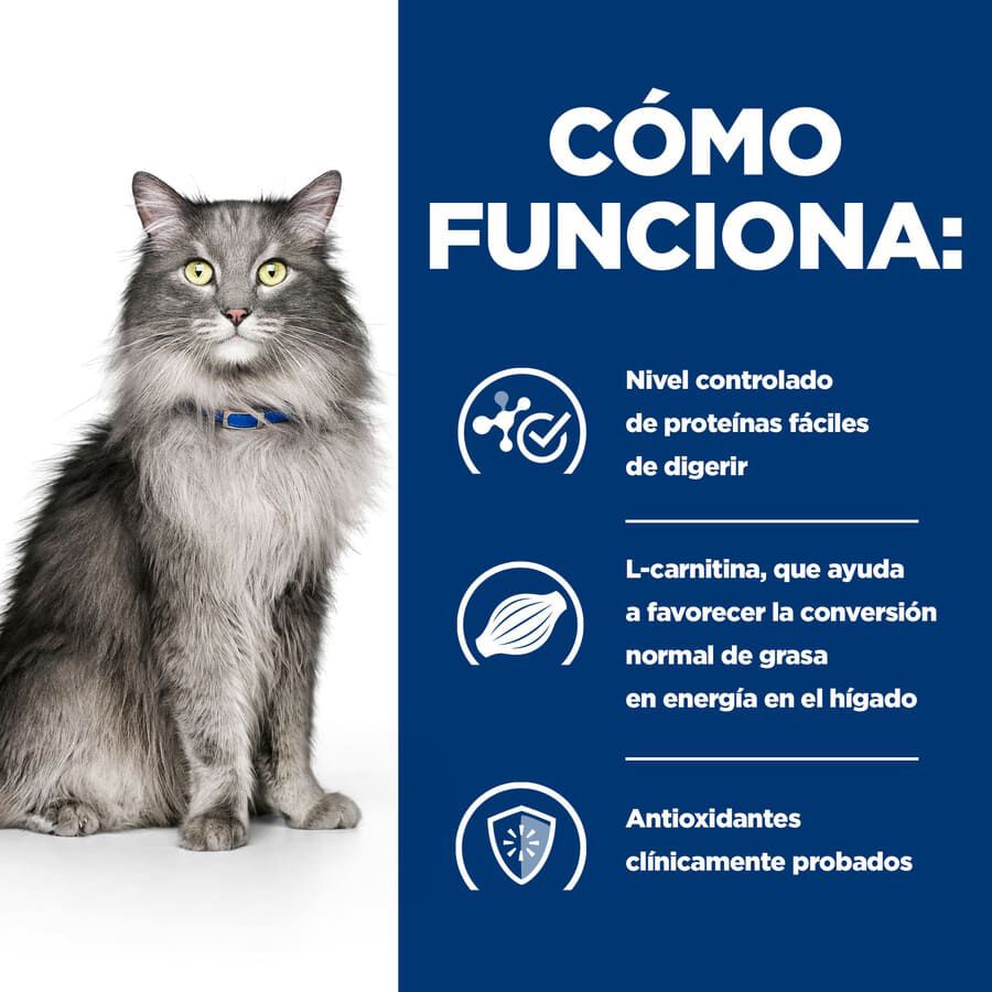 1.5 kg Hill's Prescription Diet Liver Care Frango ra&ccedil;&atilde;o para gatos, , large Imagem n&uacute;mero 3